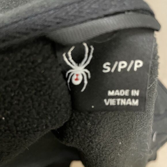 Spyder Encore Full Zip Fleece-Jacket Women's Small Black Lightweight - Picture 7 of 8